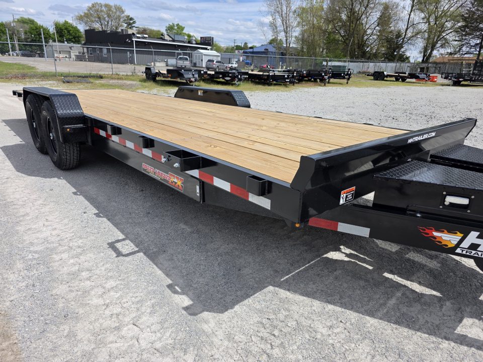 New 2026 H&H Trailers 82X24 FULL TILT CAR HAULER EQUIPMENT 14K GVWR Car Hauler
