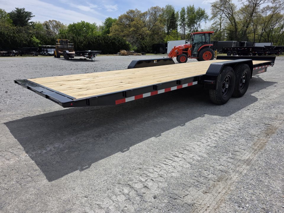 New 2026 H&H Trailers 82X24 FULL TILT CAR HAULER EQUIPMENT 14K GVWR Car Hauler