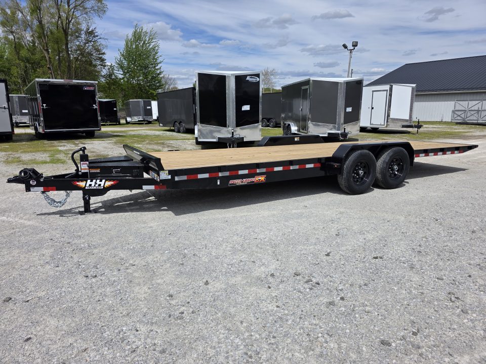 New 2026 H&H Trailers 82X24 FULL TILT CAR HAULER EQUIPMENT 14K GVWR Car Hauler
