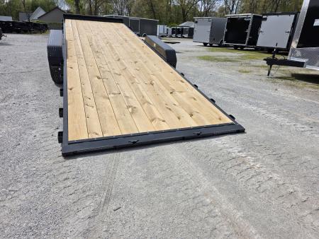 New 2026 H&H Trailers 82X24 FULL TILT CAR HAULER EQUIPMENT 14K GVWR Car Hauler