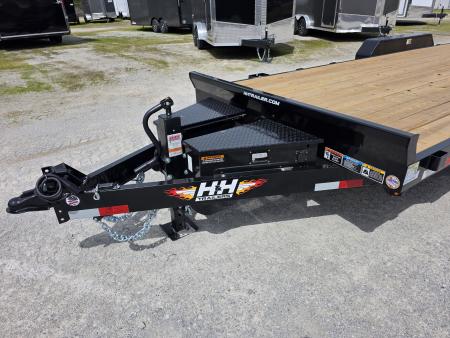 New 2026 H&H Trailers 82X24 FULL TILT CAR HAULER EQUIPMENT 14K GVWR Car Hauler