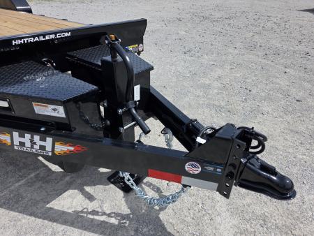 New 2026 H&H Trailers 82X24 FULL TILT CAR HAULER EQUIPMENT 14K GVWR Car Hauler