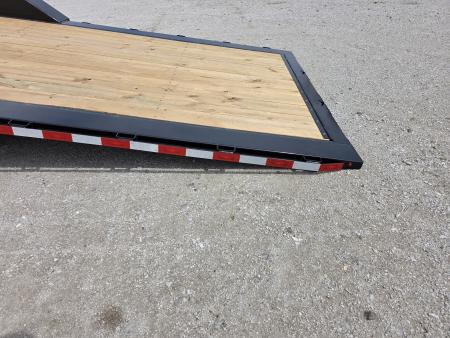 New 2026 H&H Trailers 102" x 24' 14K FULL ELECTRIC Tilt Equipment Trailer CAR SXS UTV TRUCK Equipment Trailer
