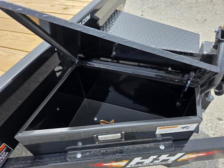 New 2026 H&H Trailers 102" x 24' 14K FULL ELECTRIC Tilt Equipment Trailer CAR SXS UTV TRUCK Equipment Trailer