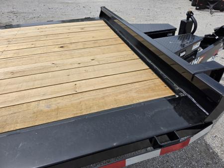 New 2026 H&H Trailers 102" x 24' 14K FULL ELECTRIC Tilt Equipment Trailer CAR SXS UTV TRUCK Equipment Trailer
