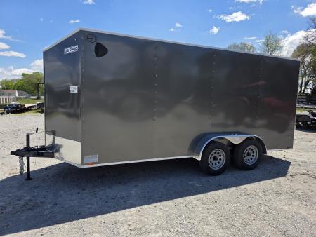 New 2027 US Cargo 7X16 TANDEM AXLE 6'6 TALL RAMP DOOR DRINGS Cargo / Enclosed Trailer