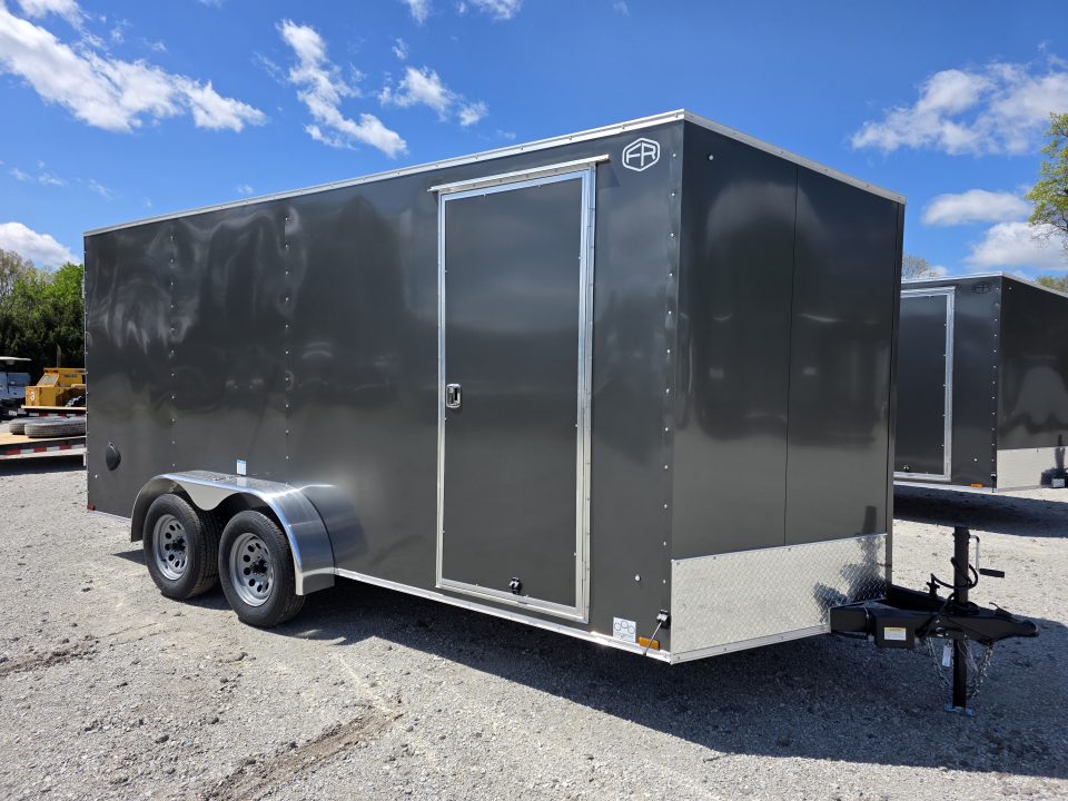 New 2027 US Cargo 7X16 TANDEM AXLE 6'6 TALL RAMP DOOR DRINGS Cargo / Enclosed Trailer