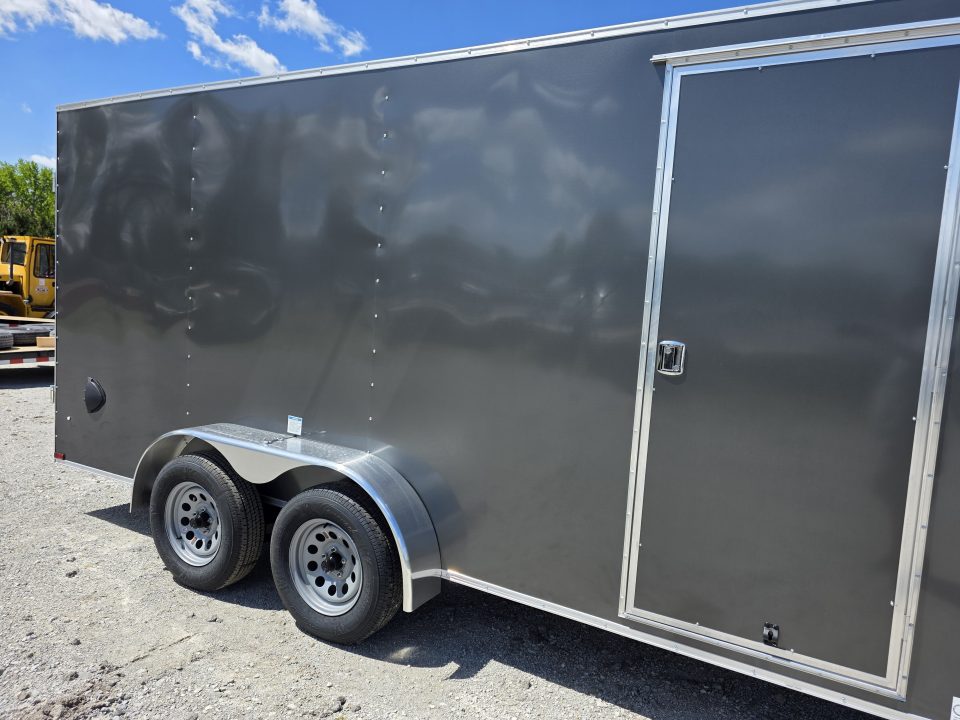 New 2027 US Cargo 7X16 TANDEM AXLE 6'6 TALL RAMP DOOR DRINGS Cargo / Enclosed Trailer