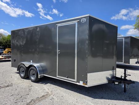 New 2027 US Cargo 7X16 TANDEM AXLE 6'6 TALL RAMP DOOR DRINGS Cargo / Enclosed Trailer