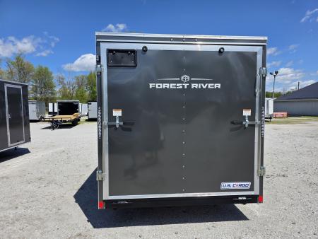 New 2027 US Cargo 7X16 TANDEM AXLE 6'6 TALL RAMP DOOR DRINGS Cargo / Enclosed Trailer