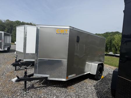New 2026 Covered Wagon Trailers 5x10 SA NO SIDE DOOR Cargo / Enclosed Trailer