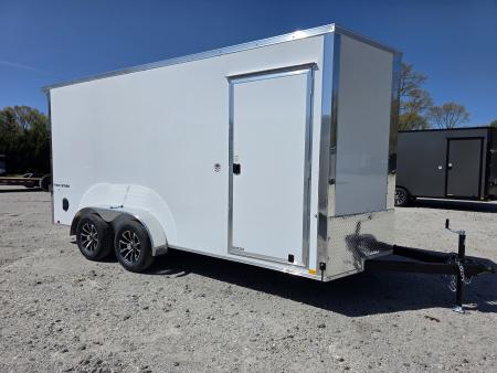 New 2026 Formula Trailers 7x16 7' 080 SCREWLESS DRINGS ALUM WHEELS SXS UTV GOLFCART Cargo / Enclosed Trailer