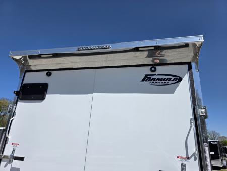 New 2026 Formula Trailers 7x16 7' 080 SCREWLESS DRINGS ALUM WHEELS SXS UTV GOLFCART Cargo / Enclosed Trailer