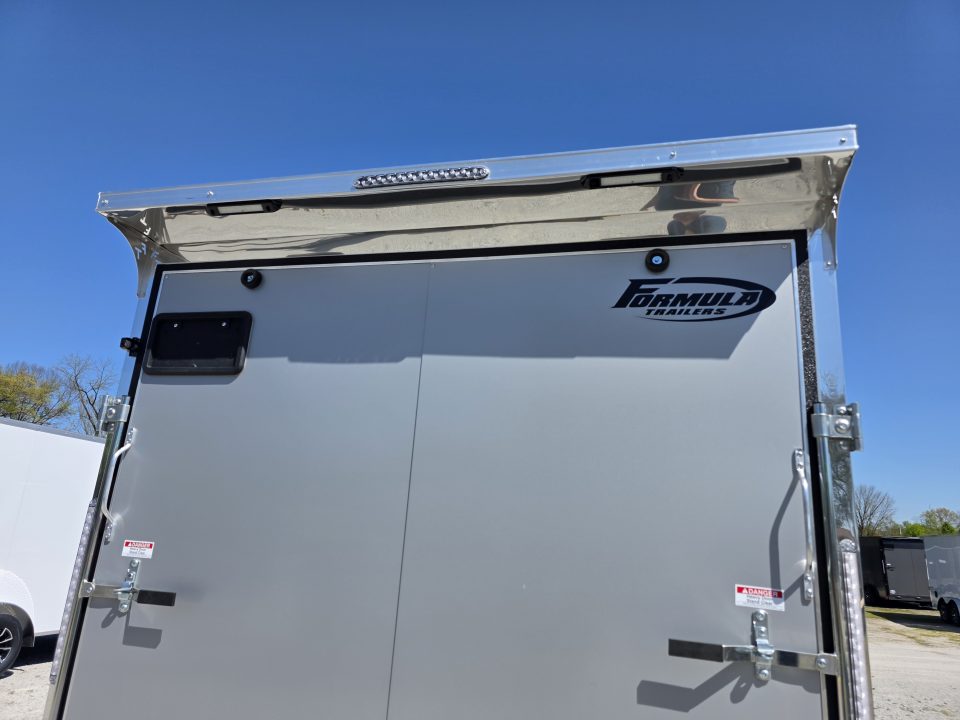 New 2026 Formula Trailers 7x16 7' 080 SCREWLESS DRINGS ALUM WHEELS SXS UTV GOLFCART Cargo / Enclosed Trailer
