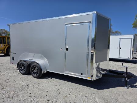 New 2026 Formula Trailers 7x16 7' 080 SCREWLESS DRINGS ALUM WHEELS SXS UTV GOLFCART Cargo / Enclosed Trailer
