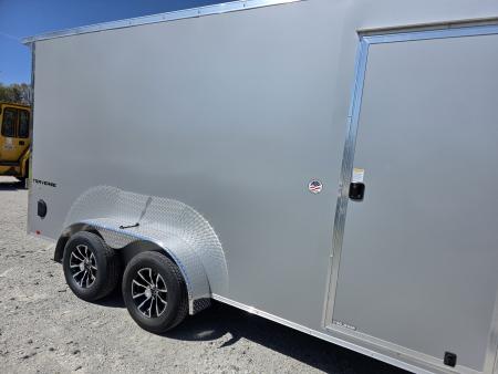 New 2026 Formula Trailers 7x16 7' 080 SCREWLESS DRINGS ALUM WHEELS SXS UTV GOLFCART Cargo / Enclosed Trailer