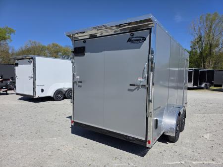 New 2026 Formula Trailers 7x16 7' 080 SCREWLESS DRINGS ALUM WHEELS SXS UTV GOLFCART Cargo / Enclosed Trailer