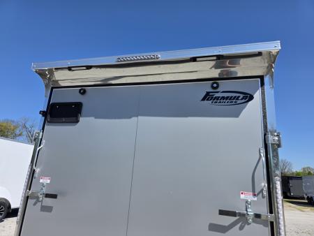 New 2026 Formula Trailers 7x16 7' 080 SCREWLESS DRINGS ALUM WHEELS SXS UTV GOLFCART Cargo / Enclosed Trailer
