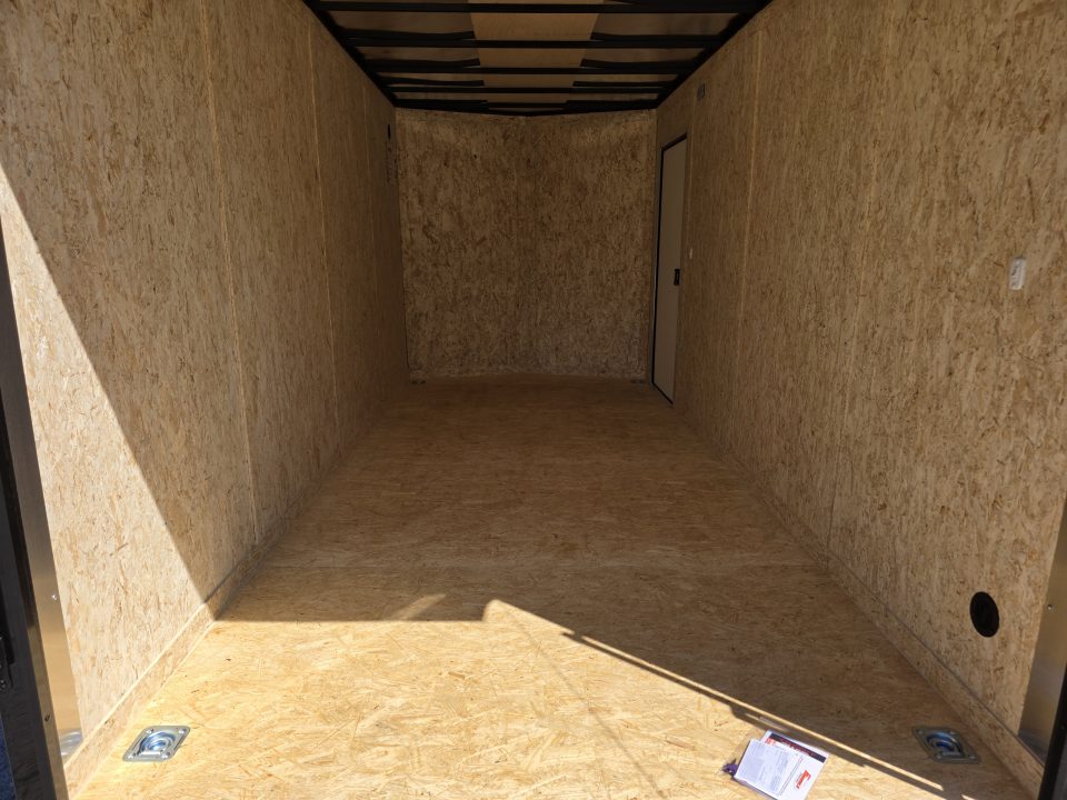 New 2026 Formula Trailers 7x16 7' INSIDE 080 SCREWLESS DRINGS BLACKOUT ALUM WHEELS SXS UTV GOLFCART Cargo / Enclosed Trailer
