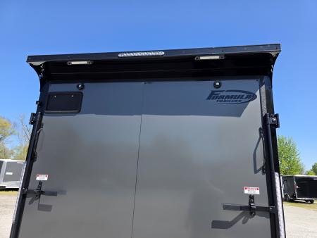 New 2026 Formula Trailers 7x16 7' INSIDE 080 SCREWLESS DRINGS BLACKOUT ALUM WHEELS SXS UTV GOLFCART Cargo / Enclosed Trailer