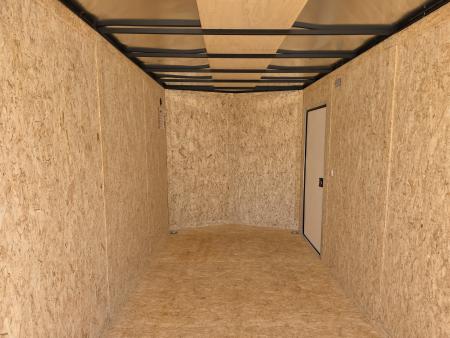 New 2026 Formula Trailers 7x16 7' INSIDE 080 SCREWLESS DRINGS BLACKOUT ALUM WHEELS SXS UTV GOLFCART Cargo / Enclosed Trailer