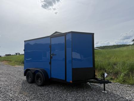 New 2026 Covered Wagon Trailers 7X12 TA2 POLY SCREWLESS Cargo / Enclosed Trailer