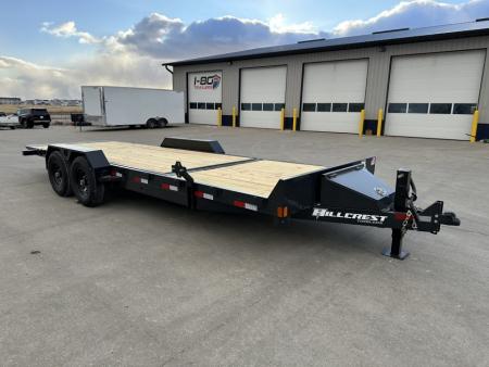 New 2026 Hillcrest 82 X16'+6' 15.4k Gravity Partial Tilt Trailer