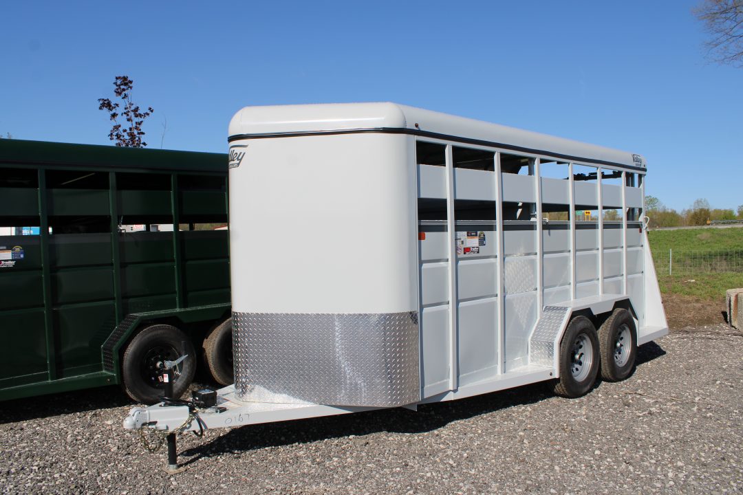 New 2027 Valley Trailers 16' STOCK WITH 6" INTERIOR HIEGHT STOCK 53077 Stock / Stock Combo Trailer