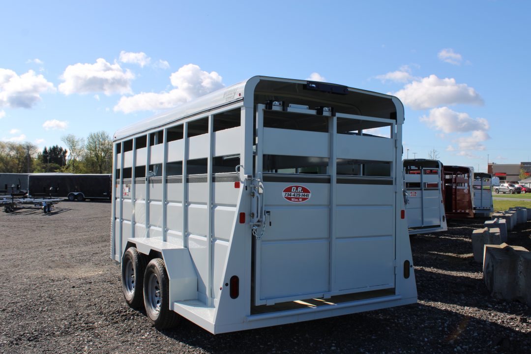 New 2027 Valley Trailers 16' STOCK WITH 6" INTERIOR HIEGHT STOCK 53077 Stock / Stock Combo Trailer