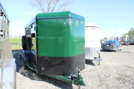 New 2027 Valley Trailers 16' STOCK TRAILER STOCK ID 530754 Stock / Stock Combo Trailer
