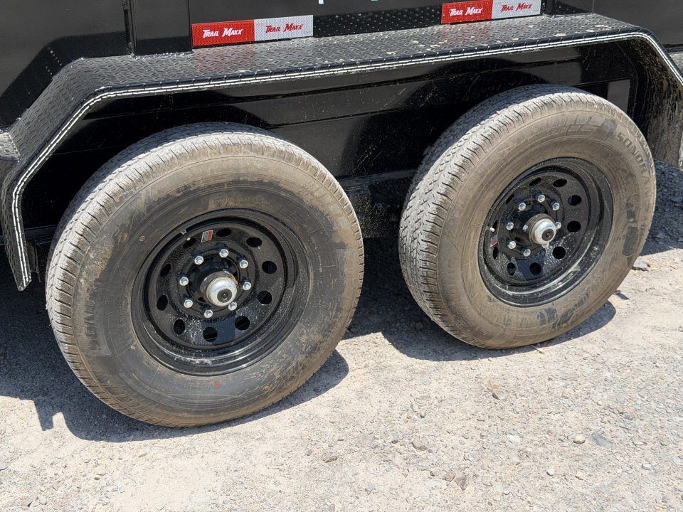 New 2026 Trail Maxx 83X16 14K GVWR GOOSENECK Dump Trailer