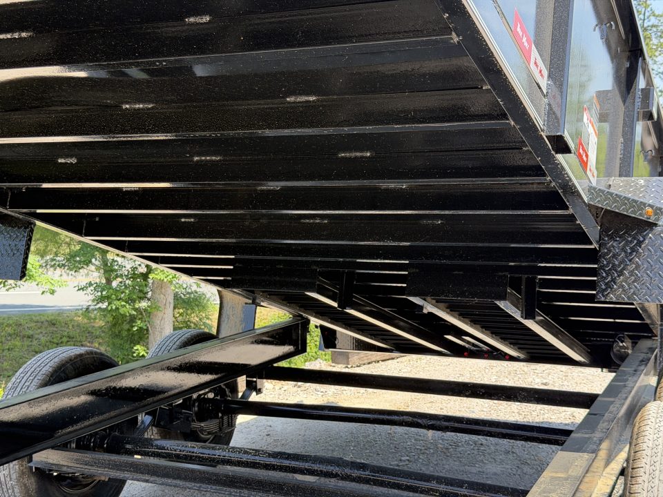 New 2026 Trail Maxx 83X16 14K GVWR GOOSENECK Dump Trailer