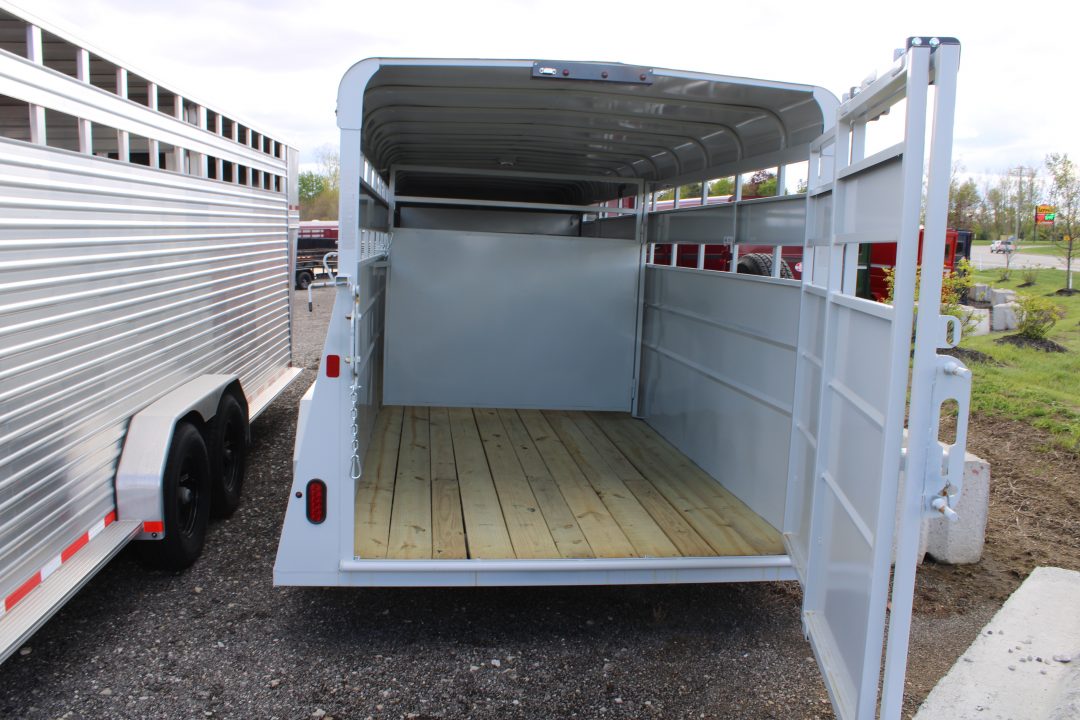 New 2027 Valley Trailers 20' STOCK GOOSENECK STOCK ID 52851 Stock / Stock Combo Trailer