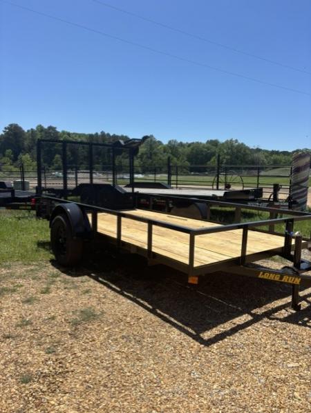 New 2026 Long Run Trailers 6'4''x12' Single Axle Utility Trailer