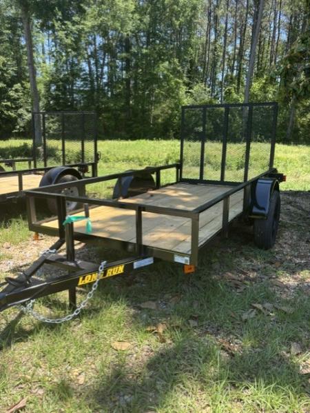New 2026 Long Run Trailers 5'x10' Single Axle Utility Trailer