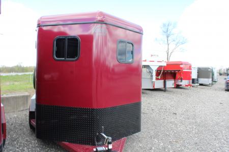 New 2027 Valley Trailers 2 HORSE STOCK ID 53208 Stock / Stock Combo Trailer