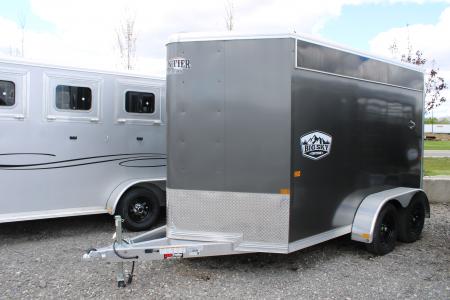 New 2026 Frontier Trailers 2 HORSE TRAILER STOCK ID 49568 Stock / Stock Combo Trailer