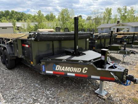 New 2026 Diamond C Trailers LPT 207 14X82 Dump Trailer