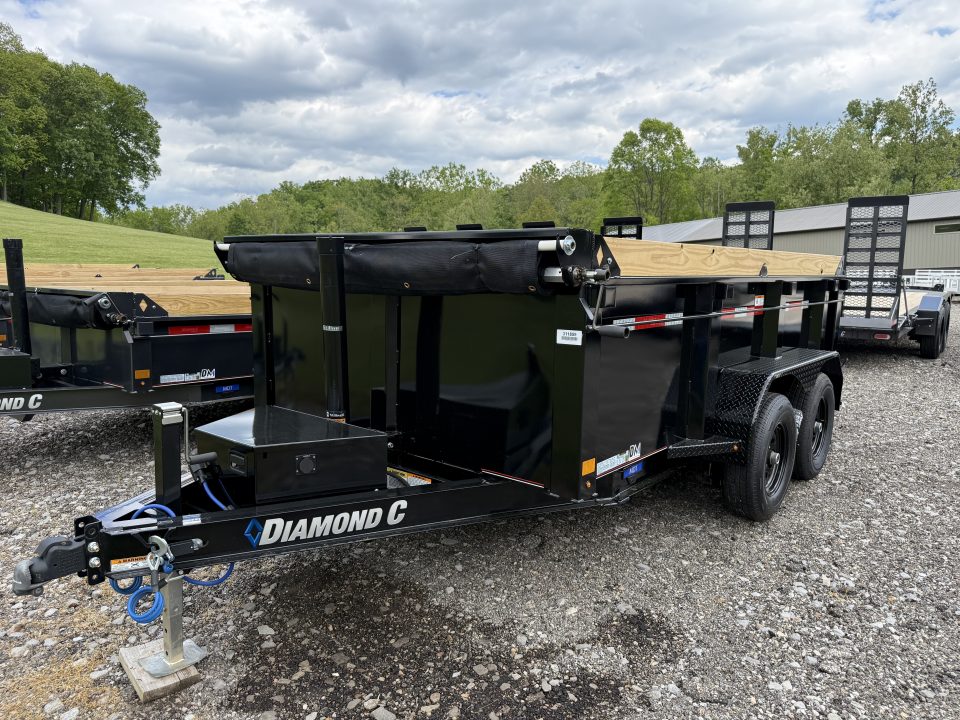 New 2026 Diamond C Trailers MDT 206 12X77 Dump Trailer