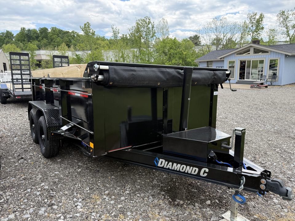New 2026 Diamond C Trailers MDT 206 12X77 Dump Trailer