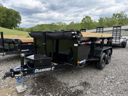 New 2026 Diamond C Trailers MDT 206 12X77 Dump Trailer