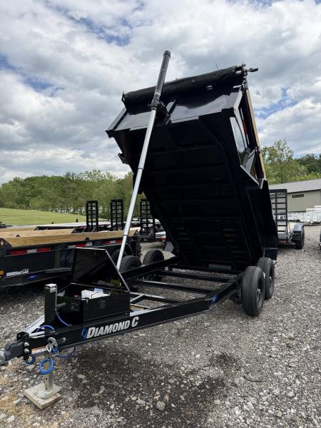 New 2026 Diamond C Trailers MDT 206 12X77 Dump Trailer