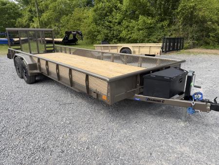 New 2026 Diamond C TUT206 Utility Trailer 83”X22’ VENTURE SERIES TRACTOR GATE ,MESH SIDES