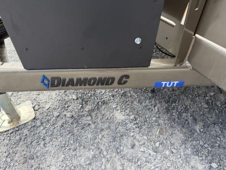 New 2026 Diamond C TUT206 Utility Trailer 83”X22’ VENTURE SERIES TRACTOR GATE ,MESH SIDES