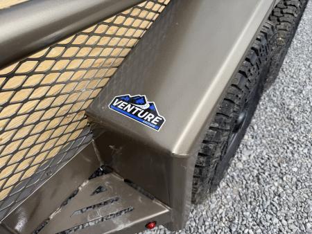 New 2026 Diamond C TUT206 Utility Trailer 83”X22’ VENTURE SERIES TRACTOR GATE ,MESH SIDES