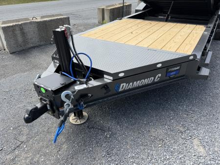 New 2026 Diamond C HDT210 Tilt Trailer 82”X22’ PACESETTER EDITION WITH HYDRO JACK