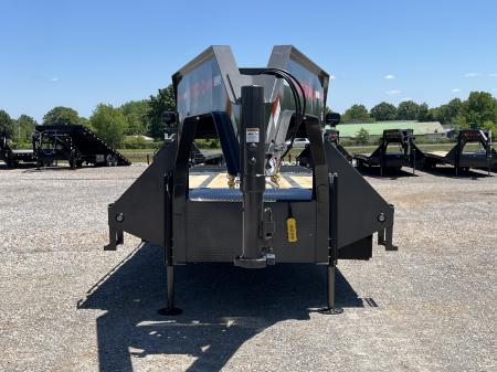 New 2027 MAXXD Hydraulic Dovetail Gooseneck Trailer | 34' x 102' 30K GVWR