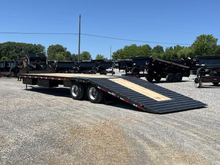 New 2027 MAXXD Hydraulic Dovetail Gooseneck Trailer | 34' x 102' 30K GVWR