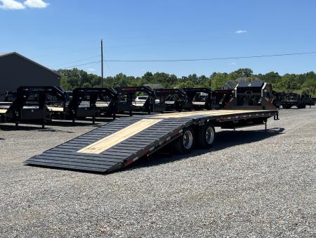 New 2027 MAXXD Hydraulic Dovetail Gooseneck Trailer | 34' x 102' 30K GVWR