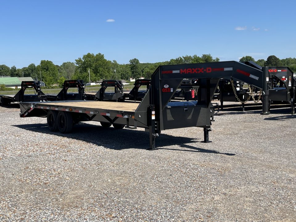New 2027 MAXXD Gooseneck Flatbed Trailer | 102" x 25' | 17.5K GVWR